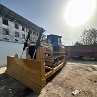 Bouteur sur chenilles d'occasion CAT D6R de 18 tonnes en bon état pour les travaux miniers et de carrière, la construction routière et les infrastructures