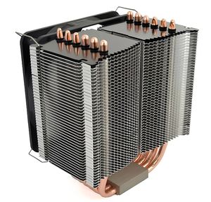 Enfriador de CPU de aire, radiador de tubos de calor para juegos, procesador de PC, disipador de calor de agua, ventilador de refrigeración, disipador de calor de refrigeración de aire - Product Image 1