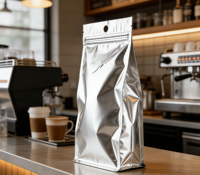 Sachets Doypack en aluminium auto-scellants avec fermeture éclair pour aliments pour bébés, sucre et gelée - Qualité alimentaire, impression personnalisable