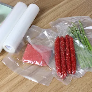Vacuum Sealer Bags For Food Storage Fresh World Plastic Packing Bag Rolls