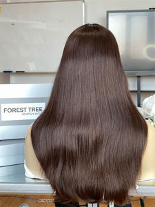 SHY, cabello humano europeo de alta calidad, cabello virgen Remy brasileño 100%, peluca superior de encaje HD, sin enredos, sin desprendimiento - Product Image 3