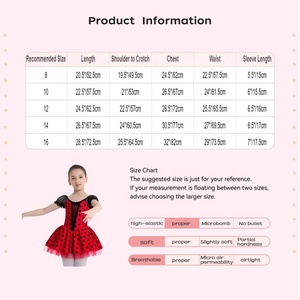 Vestido de Ballet para Niñas de 8 a 16 Años, Traje de Danza para Competencia, Tutú para Clases, Espectáculos y Presentaciones - Product Image 6