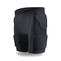 Pantalons de compression de basketball rembourrés en EVA personnalisés, pantalons longs de football, équipement de protection sportive, collants de sécurité