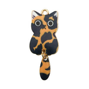 ขายดีลูกแมวน่ารักเครื่องประดับ DIY เครื่องประดับที่มีคุณภาพสูงจี้หมวกสร้อยคอต่างหูพวงกุญแจวัสดุทำด้วยมือ - Product Image 4