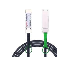 Câble DAC en cuivre à connexion directe active 40G SFP28 vers 4 x 10G XFP, 1 m (3 pi), connecteur SFP28, type WiFi SDK GPRS Networks HG8546M