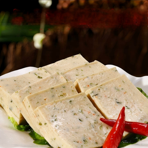 Tofu de <span class=keywords><strong>mil</strong></span> capas con sabor a algas congeladas-Ingrediente masticable, Vegano, sin gluten Hot Pot - Product Image 5