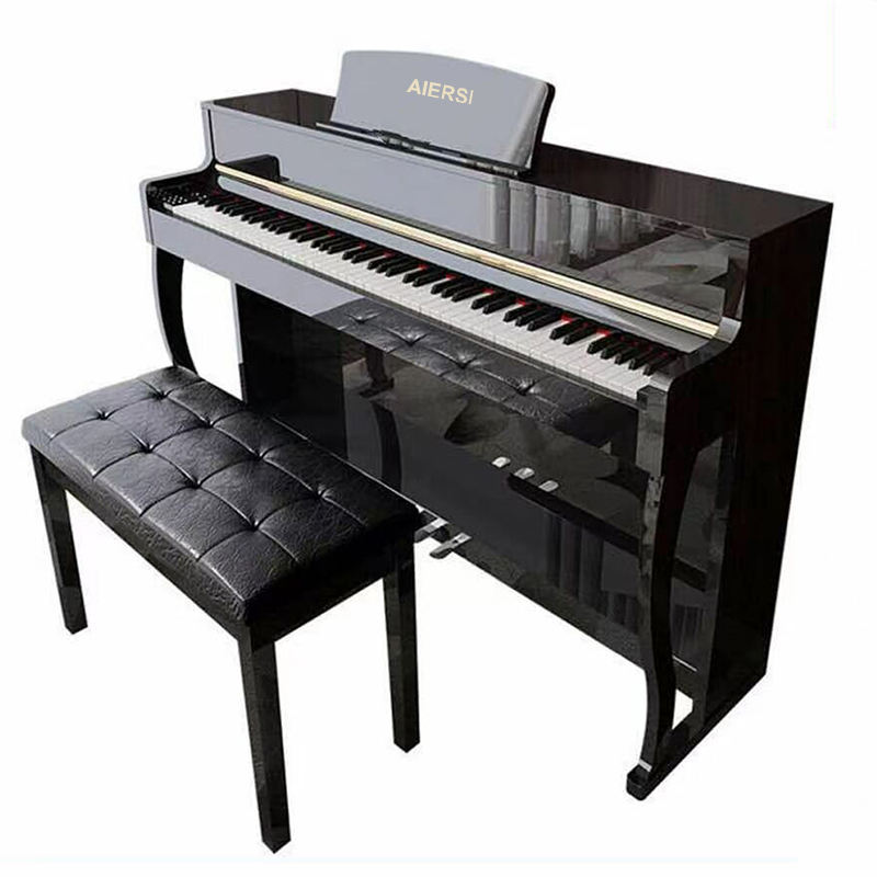 Cina fornitura di fabbrica Aiersi marca martello ponderato 88 tasti pianoforte digitale verticale tasti grandi tastiera elettronica per lettore