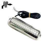 Lampes LED sous-marines authentiques pour bateaux, étanches IP67, blanc et bleu, pour signalisation de navigation, navires, yachts, quais, camions, VTT, piscines