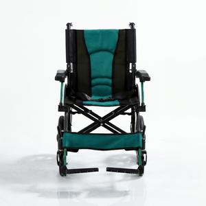 Silla de Ruedas Plegable con Ruedas de Goma Sólida que Absorben los Impactos para Personas Mayores con Movilidad Limitada - Product Image 1