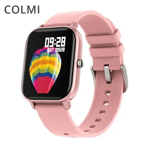 colmip p8 colmip8 plus圆形relogioswatch健康监测儿童智能手表带儿童儿童智能手表