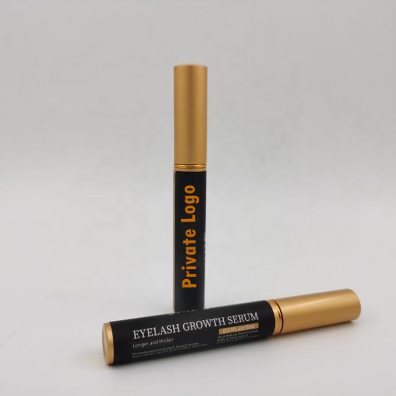 100% органическая сыворотка для роста ресниц 5 мл сыворотка для ресниц с золотой трубкой частная марка
