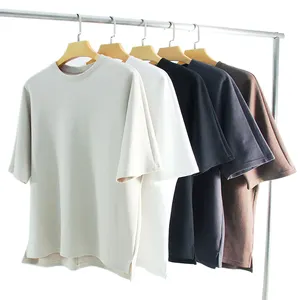 High Quality 100% Cotton Blank Men's T-shirts Heavyweight Oversized Tshirt Printing Custom T Shirt
