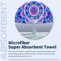 Light Thin Quick-Drying Tropical Microfiber Beach Towel for Women Adults for Sports Swimming Pool Bath Camping & Yoga-Sand-Free