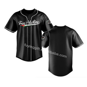 Jersey Sepak Bola Berkualitas Tinggi Custom Bendera Palestina Gaza Gratis Kaos Jersey Baseball Kaos Sepak Bola Pria Wanita Anak-anak Jersey Bernapas - Product Image 3