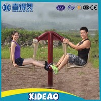 Equipo de fitness de gimnasio de acero al aire libre con certificación TUV para uso en parque, ejercicio y parque infantil, equipo de fitness al aire libre de alta calidad