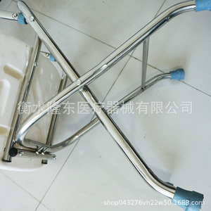 Xuhaode <b>Shower</b> <b>Chair</b> With Backrest Foldable Thickened Steel Frame For Bathroom Safety Equipment - Product Image 4
