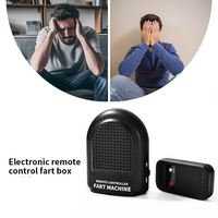 Machine à farts portable ABS télécommandée avec haut-parleurs, différents sons réalistes, blagues et jouets pour les jeux de fête