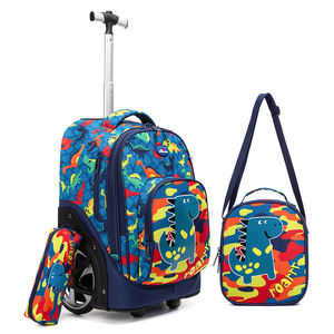 Jasmines tar Trolley Schult asche Big Wheel Set Neues Design <span class=keywords><strong>3</strong></span> In 1 Cartoon Trolley Schul rucksack Tasche Set Mit Rädern - Product Image 3