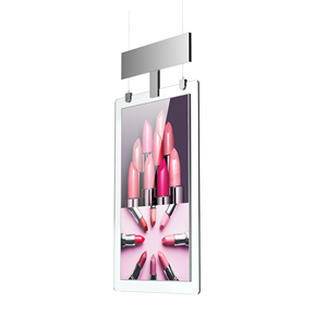 Panneau de <span class=keywords><strong>menu</strong></span> double face monté au plafond intérieur tactile 55 ''lcd digital signage and displays 3d dual screen advertising display - Product Image 3
