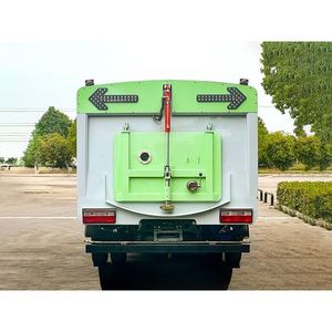 Camión Barredor Eléctrico Dongfeng 4X2 de 10cbm, Personalizable, con Dirección, Emisiones ISO, Certificación CCC, para Saneamiento Municipal en China - Product Image 2