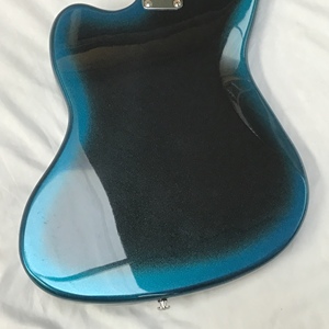 Serie de guitarra eléctrica de música, instrumento de cuerda Maestro de Jazz personalizado, guitarra eléctrica de cuello de arce tostado de cuerpo sólido - Product Image 4