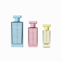 Flacon de parfum en verre personnalisé de 30 ml, 50 ml, 100 ml, flacon pulvérisateur pour huile capillaire, flacon pompe pour soins de la peau