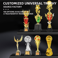 Football Trophée École Formation Football Match Creative Trophée Commémoratif Logo Imprimable