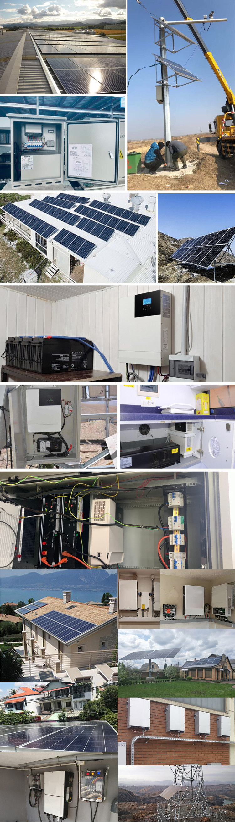Ultraportable PWM Residential Solar Power Systems Renewable Practical