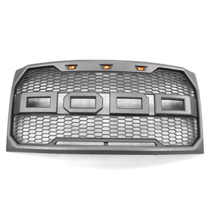 อุปกรณ์เสริมสำหรับรถยนต์กันชนหน้าชุดบอดี้คิทสำหรับ F150 F-150 2009-2014อัพเกรดเป็นรถกระบะสไตล์แร็พเตอร์4x4สำหรับตะแกรง F150ฟอร์ด - Product Image 3
