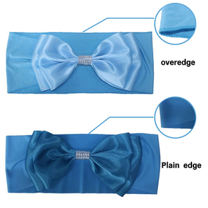 Fajas de silla de boda de gran oferta para decoración de eventos, decoración de Ceremonia de lazo de silla - Product Image 3