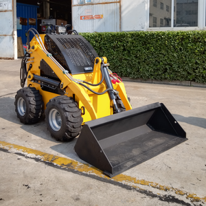 High Quality Mini <b>Tractor</b> <b>Backhoe</b> Front Skid Steer Garden Trucking Crawler - Product Image 6