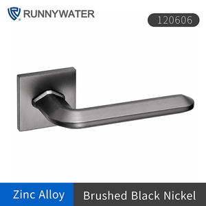 Manija de Puerta Moderna de Aleación de Zinc con Cuerpo de Cerradura de Acero Inoxidable 304 para Hoteles - Product Image 6