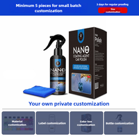 Recubrimiento Nano Cristalino Premium OGAS para Autos - Brillo Duradero, Aplicación Rápida, No Grasoso y Ecológico, 500ml, 3 Años