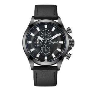 Montre à quartz pour homme avec logo personnalisé, très vendue, faible MOQ, verre saphir, mouvement japonais Seiko VD55, bracelet en cuir, montres-bracelets OEM - Product Image 6