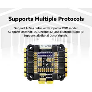 Radiolink FLYCOLOR 55A 4-en-1 Contrôleur de vitesse électronique GPS Multirotor Motor Driver Boards for 3-6S Freestyle FPV Racing Drone - Product Image 6