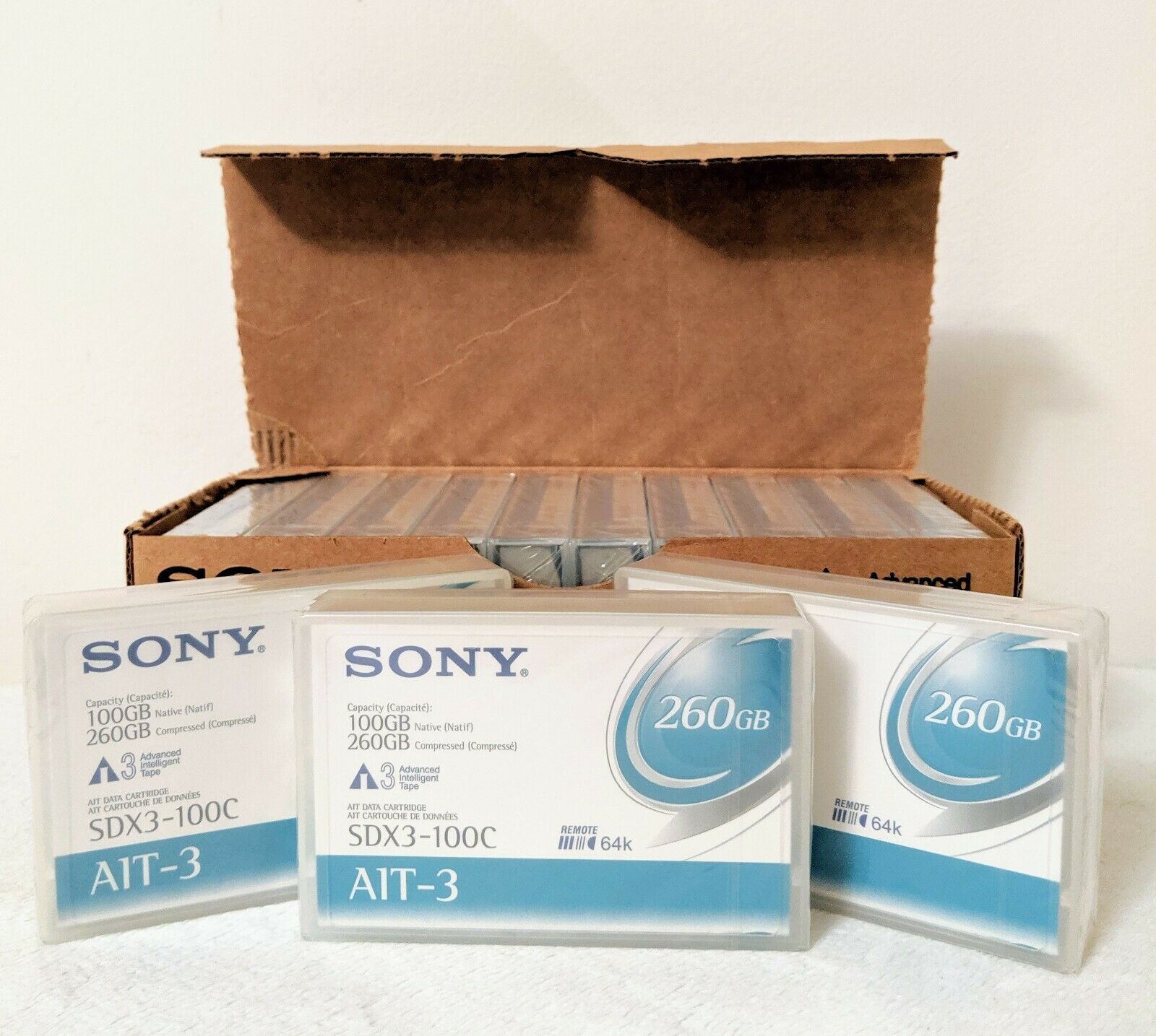 SDX3-100C AIT3 100/260GB жесткий диск ленточного картриджа