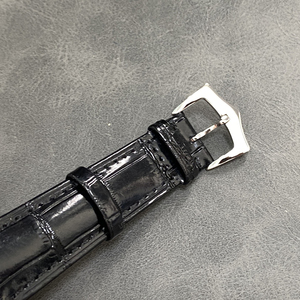 Montre de luxe de qualité 5A, calendrier annuel, mouvement automatique, boîtier en acier inoxydable, cadran gris, montre pour négociations formelles - Product Image 6