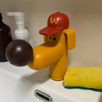 Grifo de Lavabo de Acero Inoxidable con Forma de Perro, Diseño de Dibujos Animados para Niños, Grifo de Baño para Hogar y Jardín de Infancia, Venta al por Mayor