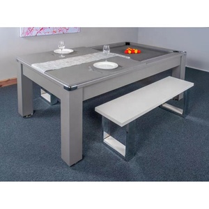 Thiết Kế Hiện Đại <span class=keywords><strong>2</strong></span> Trong 1 Văn Phòng Nhà Sử Dụng Tiếng Anh Bi-a Bàn Và Bàn Ăn Combo - Product Image 2