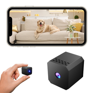 Mini caméra cube F1 pas chère, petite caméra de sécurité domestique CCTV, surveillance des animaux de compagnie, télécommande sans fil, petit caméscope - Product Image 1