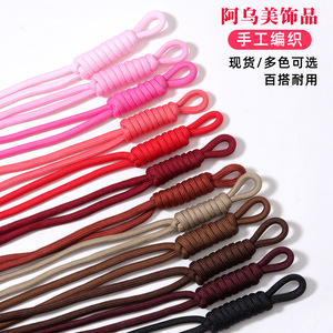 Pendentif en corde de nylon colorée tendance avec nœuds pour accessoires de mode, cadeau unisexe, origine Yiwu - Product Image 2