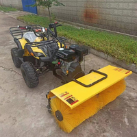 Souffleuse à essence/balayeuse à neige/chasse-neige ATV avec engrenage de démarrage électrique et composants du moteur principal
