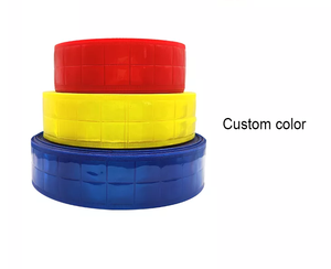 Nastro riflettente bianco personalizzato in <span class=keywords><strong>pvc</strong></span> en471 ad alta visibilità impermeabile per abbigliamento/gilet - Product Image 3