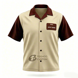 Camisetas de Boliche Deportivas de Alta Calidad con Logotipo Personalizado Impreso en 3D y Bordado, Mangas Cortas, 100% Poliéster, Unisex, Transpirables - Product Image 5