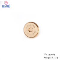Bouton-pression magnétique en métal pour vêtements, accessoires de vêtements, bouton-pression à quatre parties