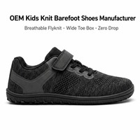Chaussures d'école minimalistes en maille pour enfants, style pieds nus, fabricant OEM de marque privée