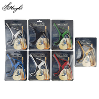 Varian warna-warni Capo gitar paduan aluminium untuk gitar akustik dan aksesori musik Ukulele