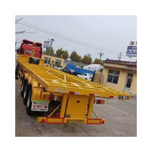 <span class=keywords><strong>Semirremolque</strong></span> Portacontenedores <span class=keywords><strong>de</strong></span> 40 pies/20 pies con 3 Ejes y 40 Toneladas <span class=keywords><strong>de</strong></span> Capacidad en Acero - Product Image 5