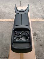 Boîte de rangement rotative en cuir de luxe pour console centrale de voiture avec réfrigérateur/refroidisseur de boissons pour V260 W447 Vclass Vito
