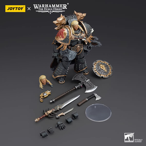 Figura de Acción Coleccionable JOYTOY Warhammer: La Herejía de Horus, Lobos Espaciales, <span class=keywords><strong>Leman</strong></span> Russ, Primarca de la Sexta Legión - Product Image 6
